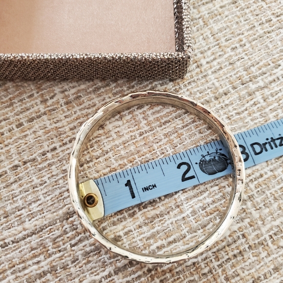 Isreal Sterling Silver Bangle - Picture 8 of 8